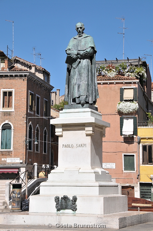 DSC_2877.JPG - Paolo Sarpi, fdd i Venedig 14 Augusti 1552, dd 15 Januari 1623. Han var en Italiensk patriot, historiker, vetenskapsman och kyrkoreformator.